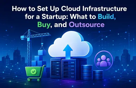 How to Set Up Cloud Infrastructure for a Startup: What to Build, Buy, and Outsource