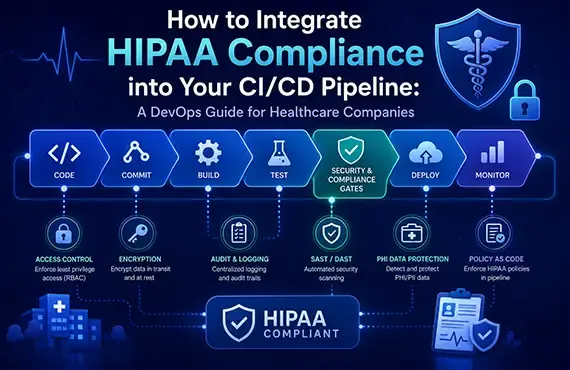 How to Integrate HIPAA Compliance into Your CI/CD Pipeline: A DevOps Guide for Healthcare Companies